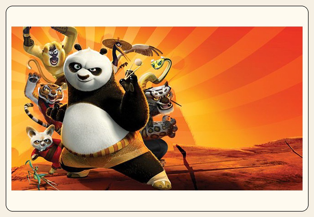 Custom trailer project artwork featuring Kung Fu Panda